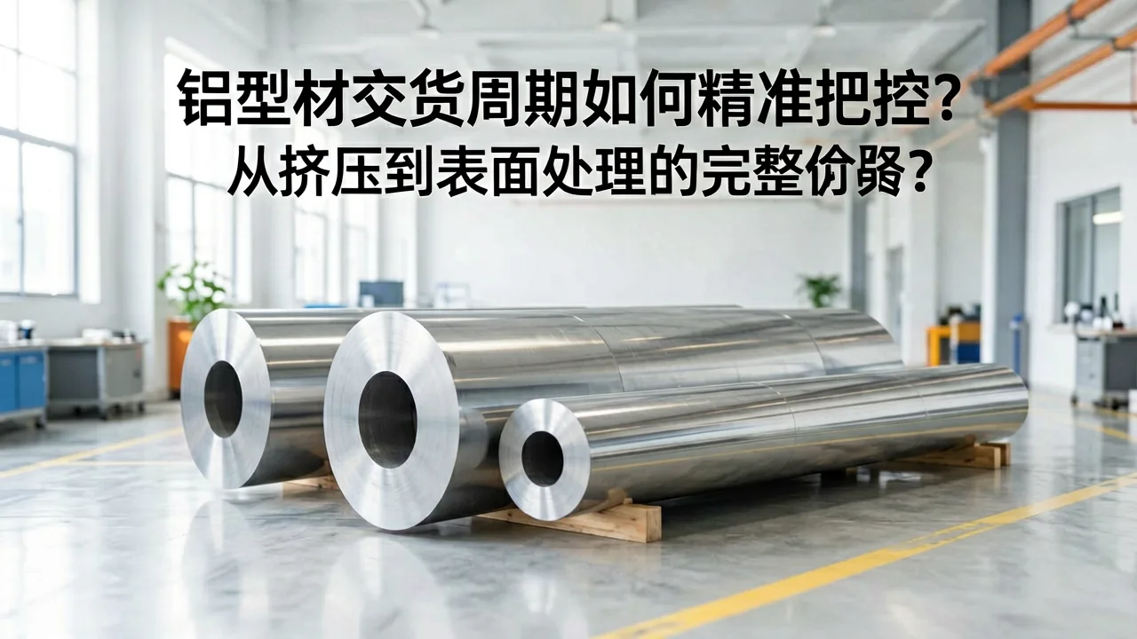 铝型材交货周期如何精准把控？从挤压到表面处理的完整时间表