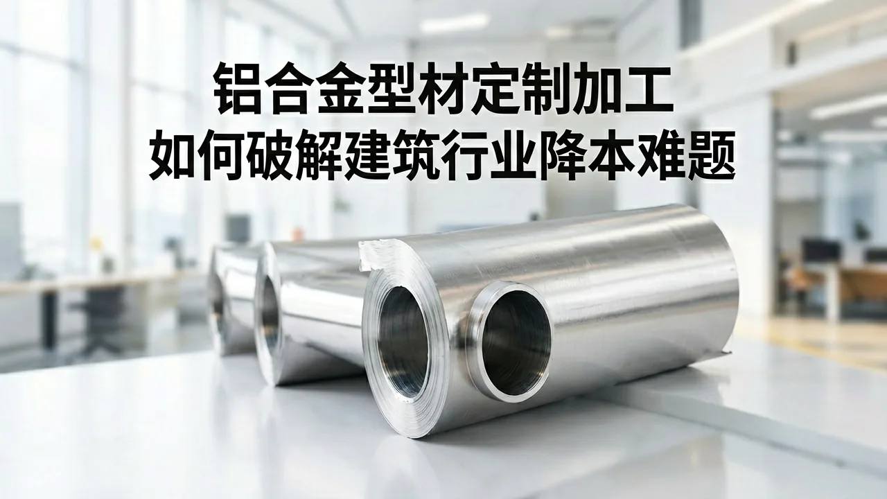 铝合金型材定制加工如何破解建筑行业降本难题