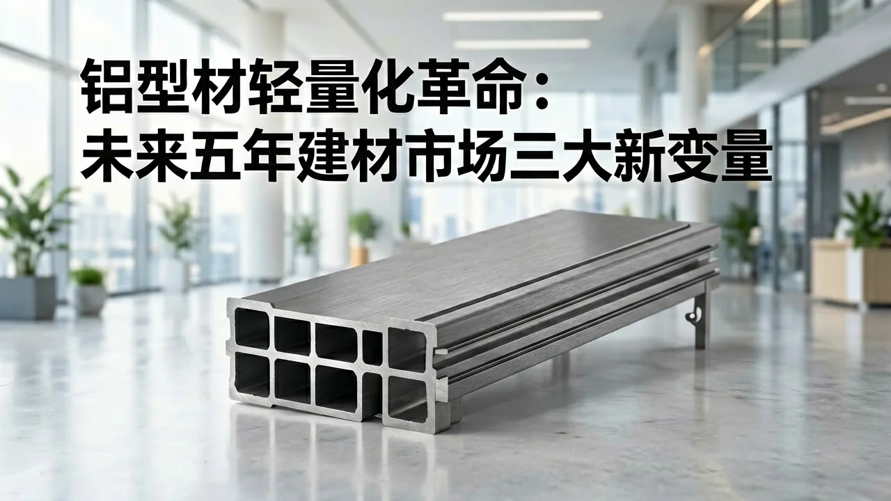 铝型材轻量化革命：未来五年建材市场三大新变量